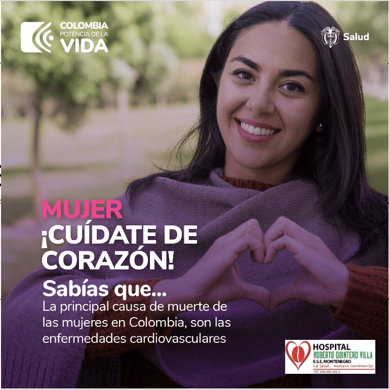 Mujer cuídate de corazón